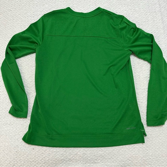 NWT Nike Oregon Ducks Sideline Long Sleeve V-Neck Tee Dri-Fit Shirt Women's M - Picture 5 of 7